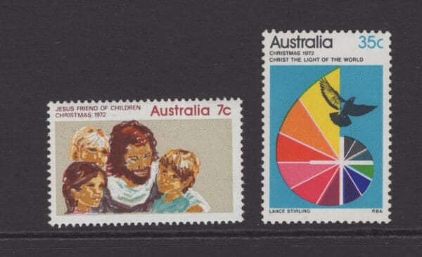 Australia 539-540 MNH 1972 Christmas