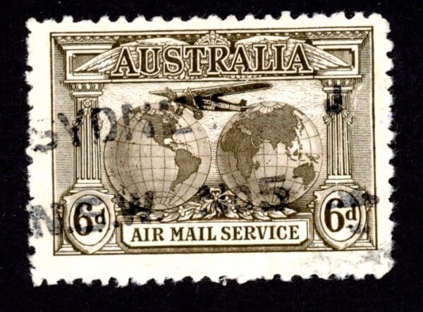 Australia C3 U 1931 6d