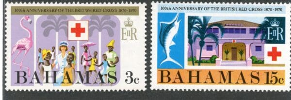 Bahamas 307-308 MNH 1970