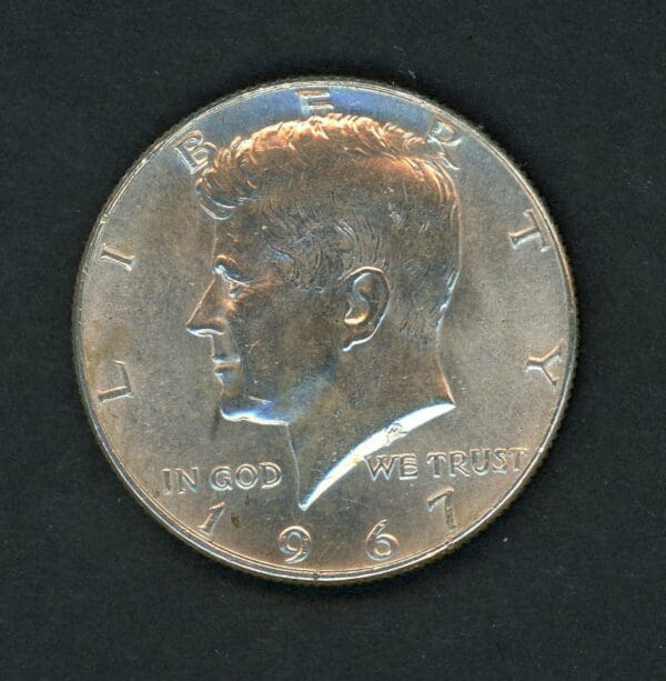 Kennedy Half Dollar 1967 Extremely Fine