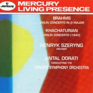 Brahms Concerto for Violin and Orchestra in D Major (434 317-2)