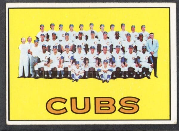 Topps 1967 #354 Chicago Cubs Team