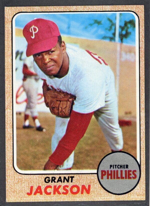 Topps 1968 #512 Grant Jackson P Phillies Near Mint