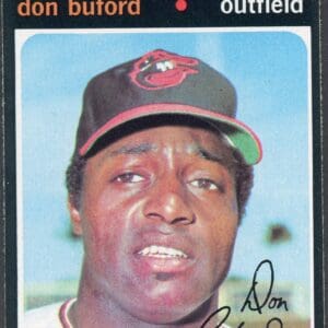 Topps 1971 #29 Don Buford Outfield Orioles Near Mint