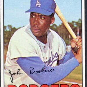 Topps 1967 #365 John Roseboro C Dodgers Near Mint