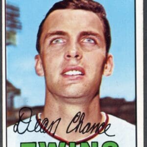 Topps 1967 #380 Dean Chance P Twins Near Mint