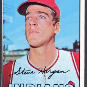 Topps 1967 #440 Steve Hargan P Cleveland Near Mint