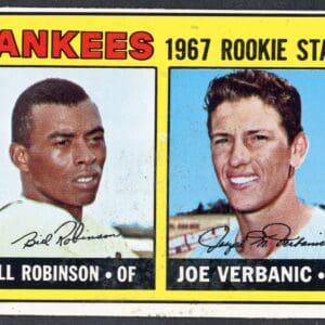 Topps 1967 #442 1967 Yankees Rookie Stars Near Mint