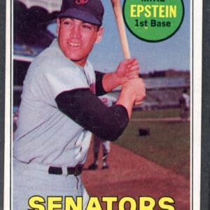 Topps 1969 #461 Mike Epstein 1B Senators Near Mint