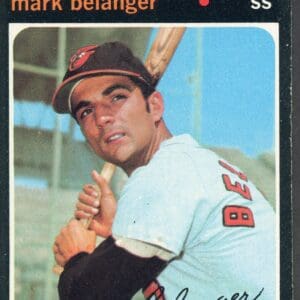 Topps 1971 #99 Mark Belanger Shortstop Orioles Near Mint