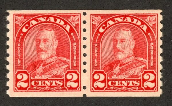 Canada 181 MH 1930 2c Pair