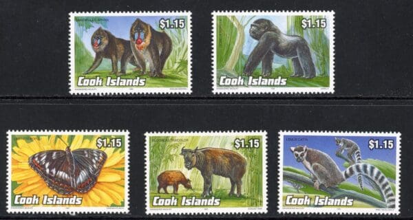 Cook Islands 1134-1138 MNH 1993