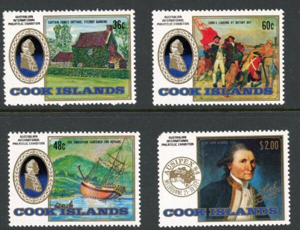 Cook Islands 829-832 MNH 1984