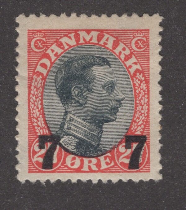 Denmark 182 MH 1926 7 o on 27 o