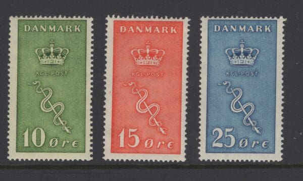 Denmark B3-B5 1929