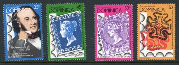 Dominica 608-611 MNH 1979