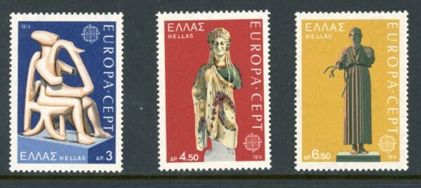 Greece 1109-1111 MNH 1974