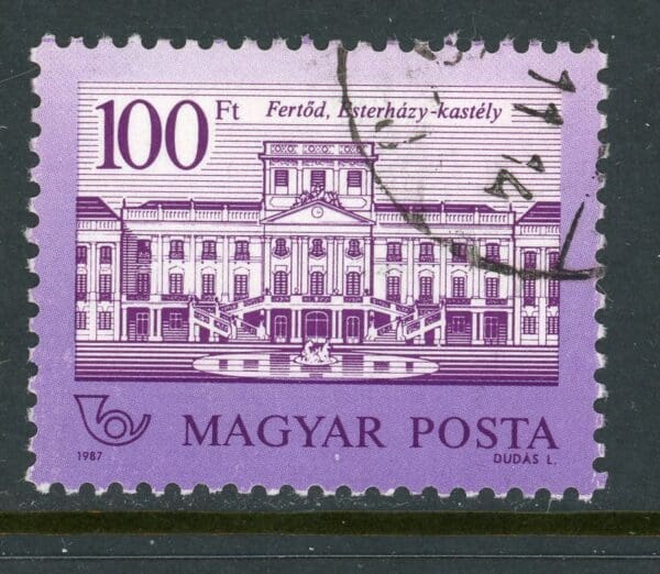 Hungary 3029  U 1987 100fo Castles