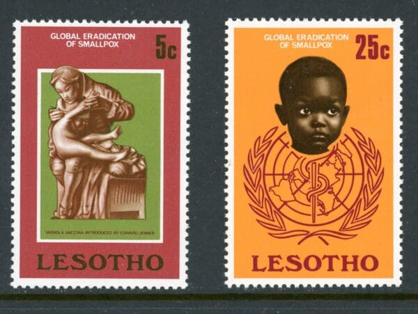 Lesotho 254-255 MH 1978