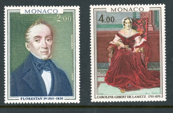 Monaco 1135-1136 MNH 1978