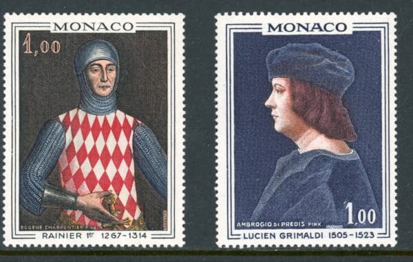 Monaco 674-675 MH 1967