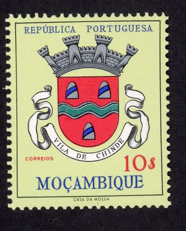 Mozambique 421 MNH 1961 10e yellow green