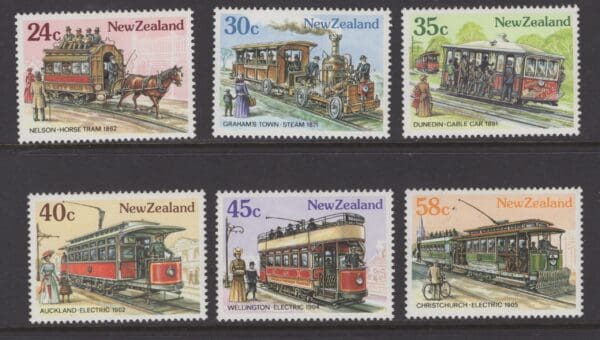 New Zealand 818-823 MNH 1985