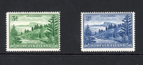 Norfolk Island 23-24 MH 1959