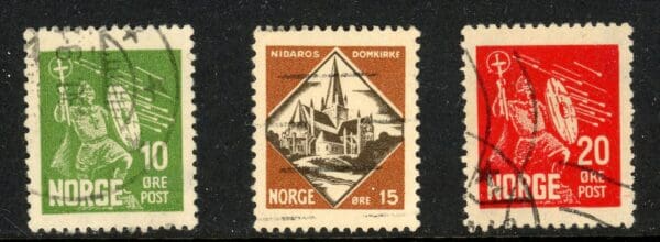 Norway 150-152 U 1930