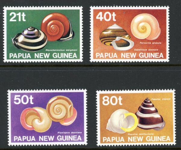 Papua New Guinea 750-753 MNH 1991