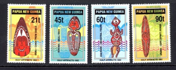 Papua New Guinea 786-789 MNH 1992