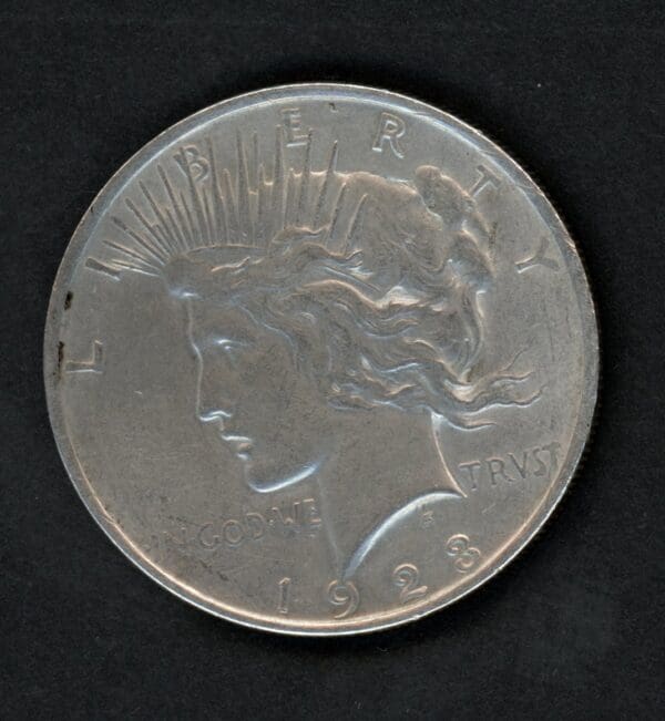 Peace Silver Dollar 1923 Very Fine Condition