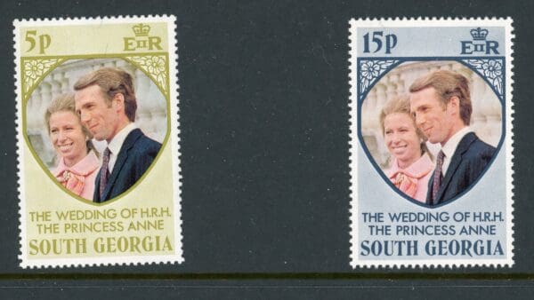 South Georgia 37-38 1973 MNH