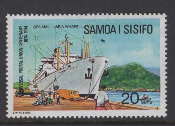 Samoa 404 MNH 1974 20s