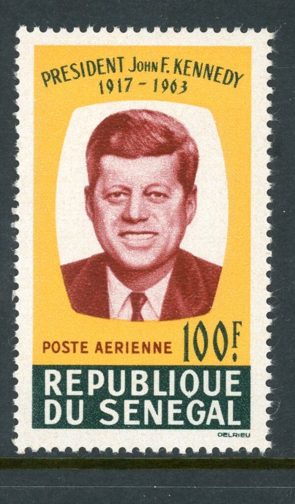 Senegal C40 MNH 1964 100fr Kennedy