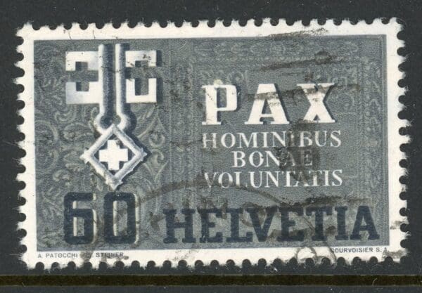 Switzerland 299 U 1945 60c