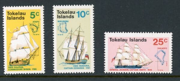 Tokelau Islands 22-24 MNH 1970