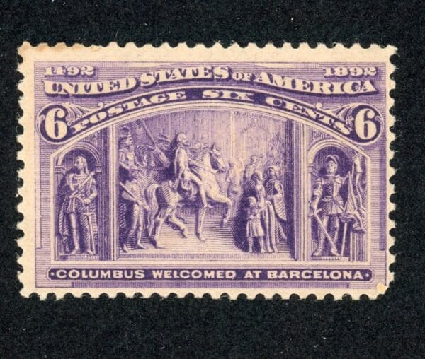 US 235 MNH 1893 6c