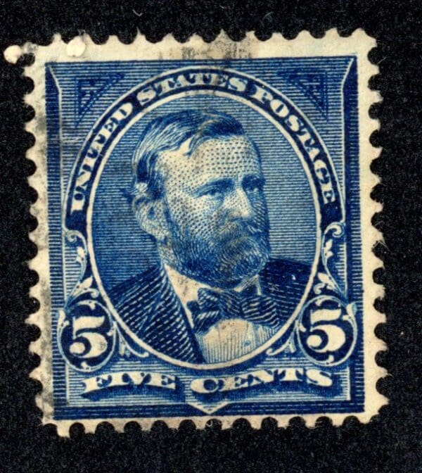 US 281 U 1898 5c dark blue Grant