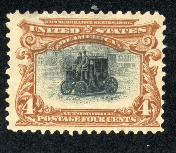 US 296 MH 1901 Pan American 4c