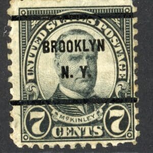 US 639 Used 1927 7c black