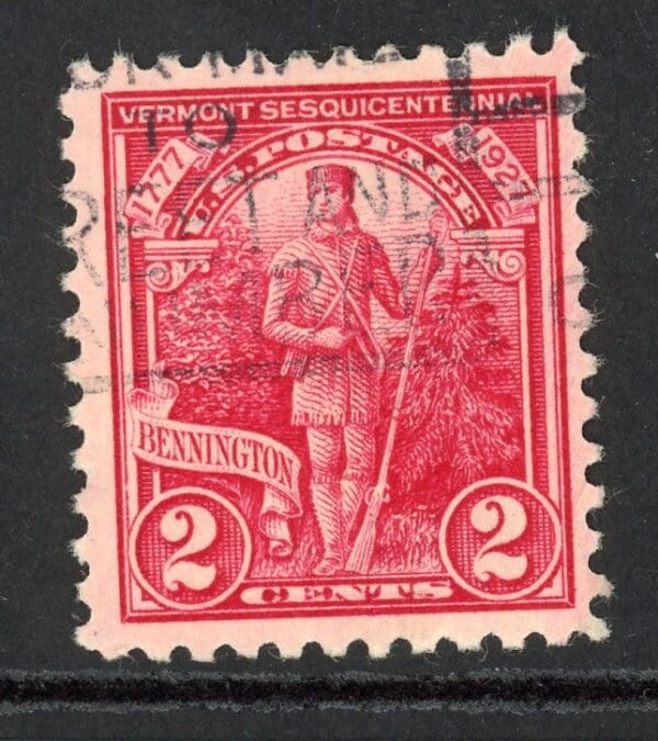 US 643 U 1927 2c carmine