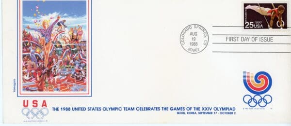 US 2380 First Day Cover 1988 Olympics