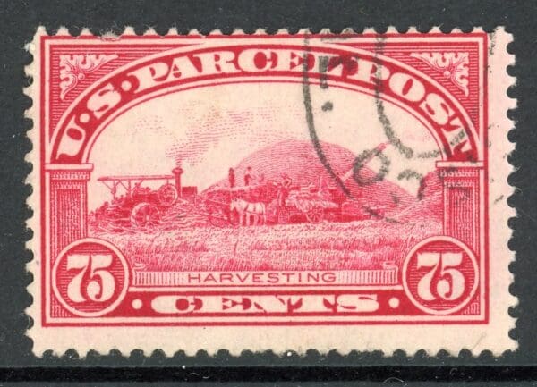 US Q11 U 1912 75c Parcel Post