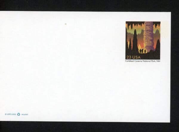 US UX381 MNH 2002 23c Postal Card