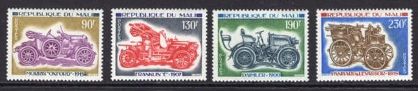 Mali 240-243 MNH 1975 Automobiles