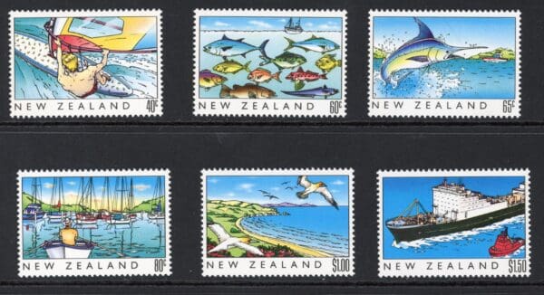 New Zealand 964-969 MNH 1989 New Zealand Heritage