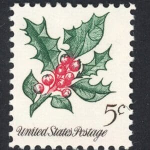 US 1254 MNH 1964 5c Christmas