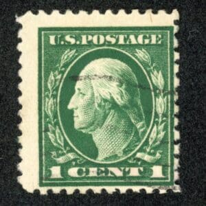 US 498 U 1917 1c Green Washington