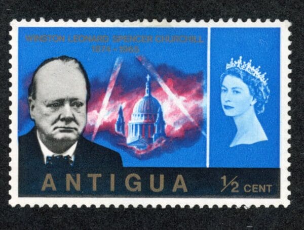 Antigua 157 MH 1/2c 1966 Churchill